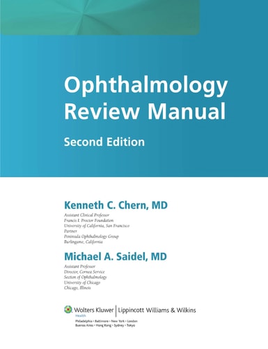 Ophthalmology Review Manual cover