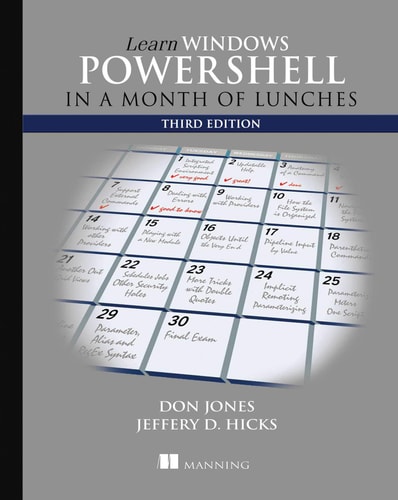 Learn Windows PowerShell in a Month of Lunches cover
