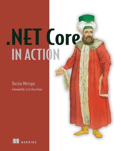 .NET Core in Action cover