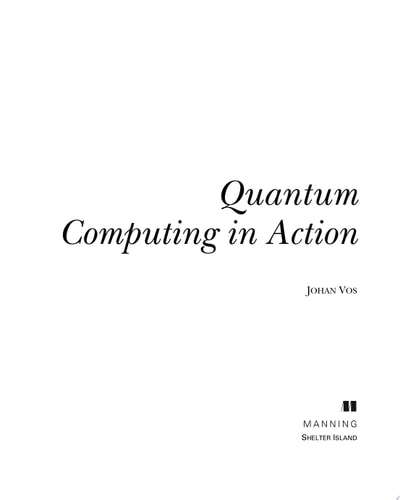 Quantum Computing in Action cover