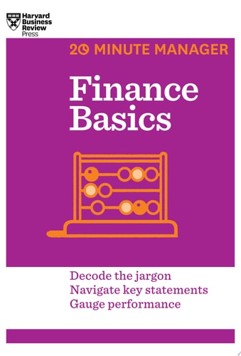 Finance Basics (20-Minute Manager Series) cover