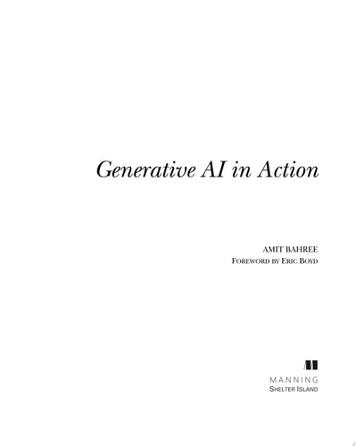 Generative AI in Action cover