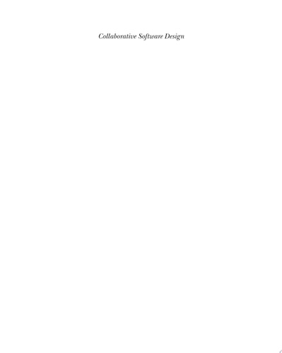 Collaborative Software Design How to Facilitate Domain Modeling Decisions cover