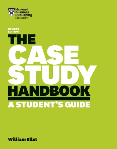The Case Study Handbook A Student's Guide cover