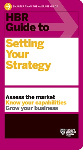 HBR Guide to Setting Your Strategy cover