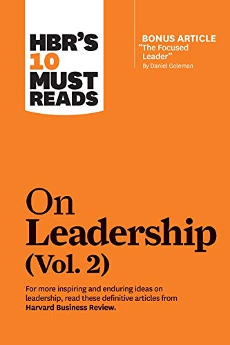 HBR's 10 Must Reads on Leadership cover