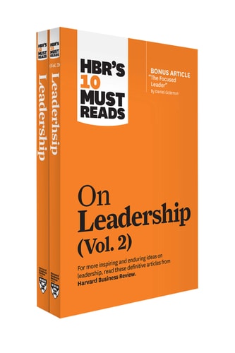 Hbr's 10 Must Reads on Leadership 2-Volume Collection cover