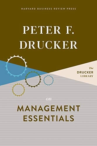 Peter F. Drucker on Management Essentials cover