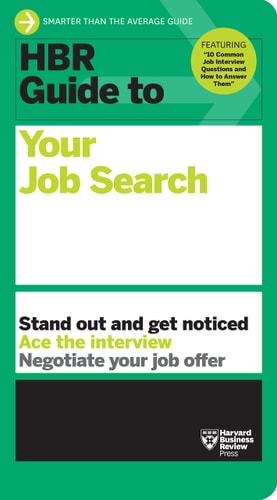 HBR Guide to Your Job Search cover
