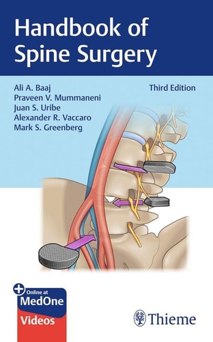 Handbook of Spine Surgery cover