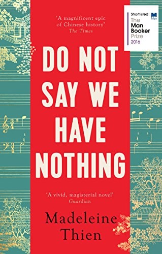 Do Not Say We Have Nothing cover
