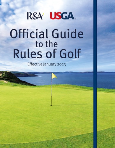 Official Guide to the Rules of Golf cover