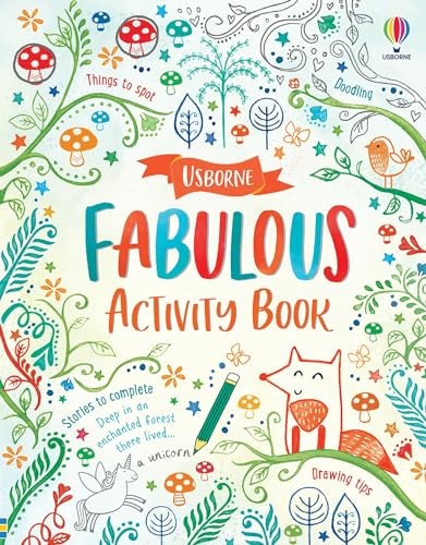 The Usborne Fabulous Activity Book cover