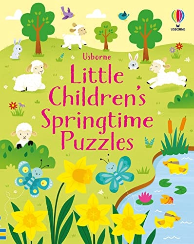 Little Children's Springtime Puzzles cover