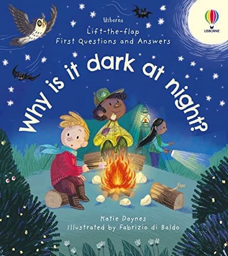 Lift-The-Flap First Questions and Answers: Why Is It Dark at Night? cover