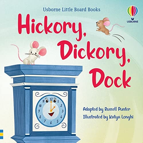 Little Board Books: Hickory Dickory Dock cover