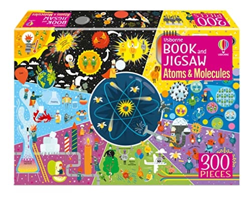 Book and Jigsaw: Atoms and Molecules cover