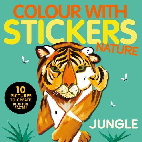 Jungle Colour with Stickers: Nature cover