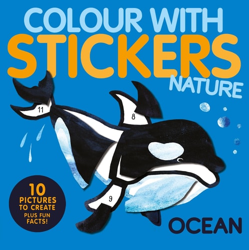 Ocean Colour with Stickers: Nature cover