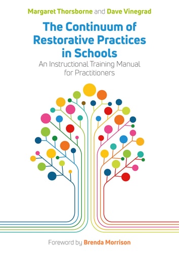 The Continuum of Restorative Practices in Schools An Instructional Training Manual for Practitioners cover
