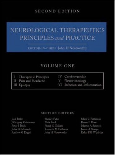 Neurological Therapeutics Principles and Practice cover