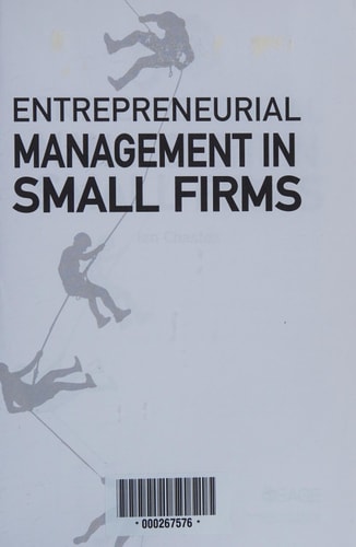 Entrepreneurial Management in Small Firms cover