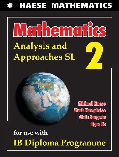 Mathematics: Analysis and Approaches SL cover