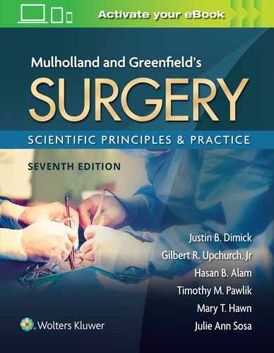 Mulholland and Greenfield's Surgery Scientific Principles and Practice cover