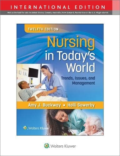 Nursing in Today's World Trends, Issues, and Management cover