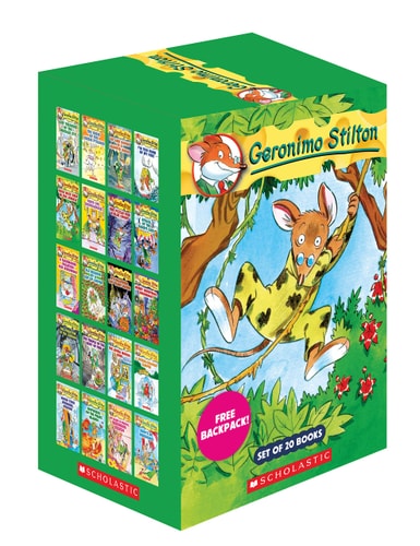 Geronimo stilton 1-20 Books Box Set cover