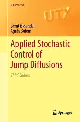 Applied Stochastic Control of Jump Diffusions cover