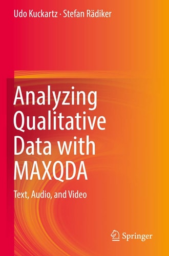 Analyzing Qualitative Data with MAXQDA Text, Audio, and Video cover
