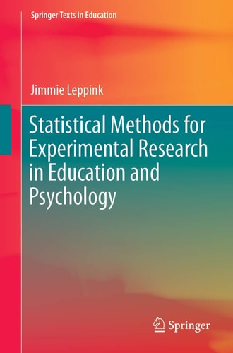 Statistical Methods for Experimental Research in Education and Psychology cover