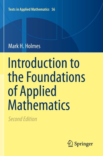 Introduction to the Foundations of Applied Mathematics cover