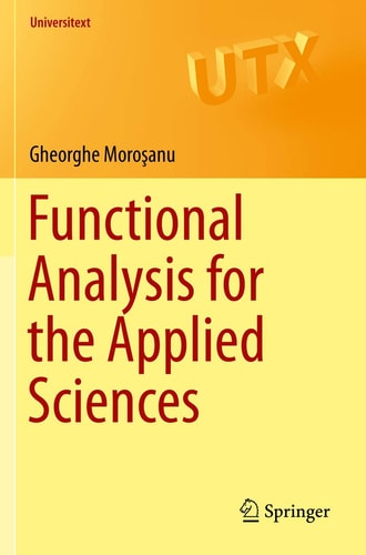 Functional Analysis for the Applied Sciences cover