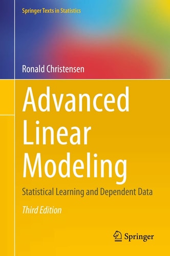 Advanced Linear Modeling Statistical Learning and Dependent Data cover