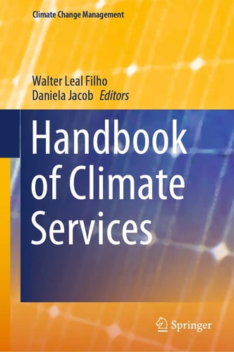 Handbook of Climate Services cover