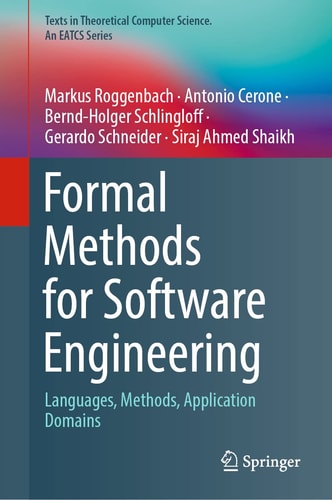 Formal Methods for Software Engineering Languages, Methods, Application Domains cover