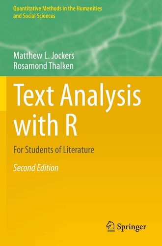 Text Analysis with R For Students of Literature cover