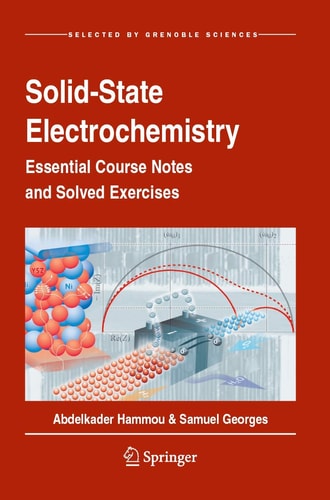 Solid-State Electrochemistry Essential Course Notes and Solved Exercises cover