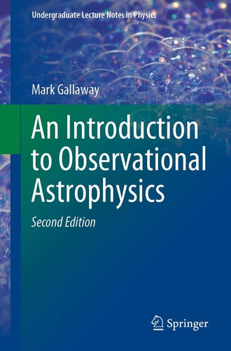 An Introduction to Observational Astrophysics cover