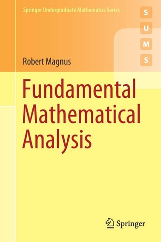 Fundamental Mathematical Analysis cover