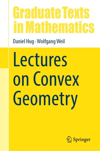 Lectures on Convex Geometry cover