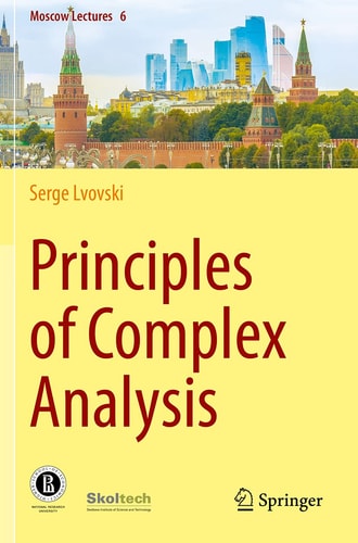 Principles of Complex Analysis cover