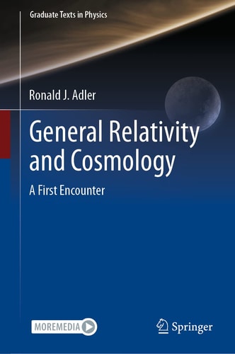 General Relativity and Cosmology A First Encounter cover