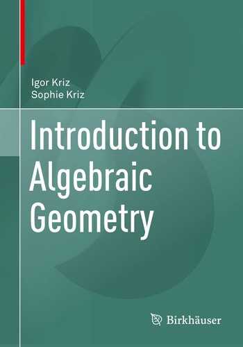 Introduction to Algebraic Geometry cover