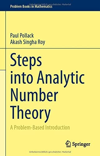 Steps into Analytic Number Theory A Problem-Based Introduction cover