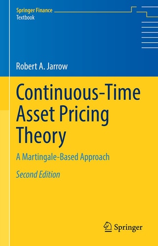 Continuous-Time Asset Pricing Theory A Martingale-Based Approach cover