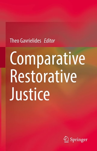 Comparative Restorative Justice cover