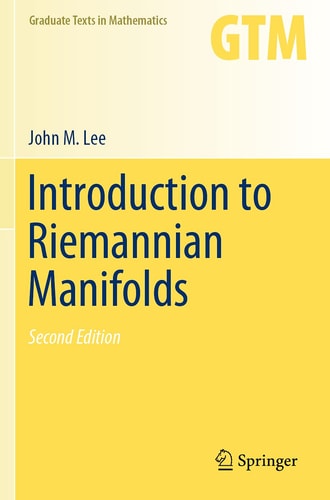 Introduction to Riemannian Manifolds cover